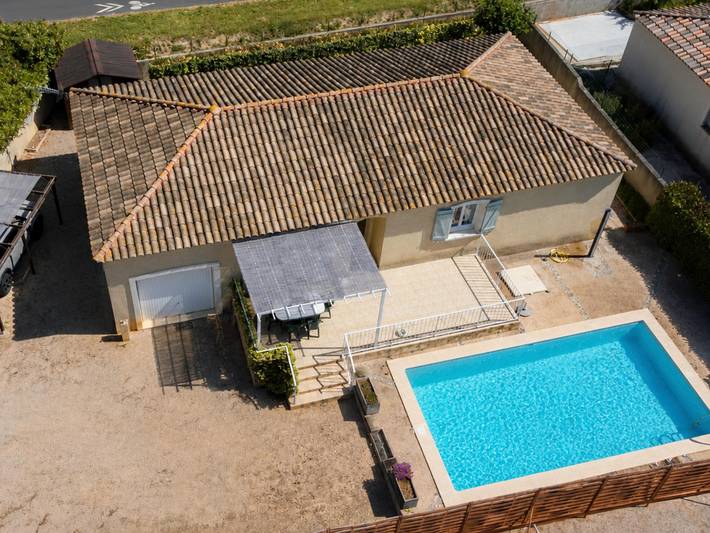 Villa pour 5 personnes, avec piscine ainsi que jardin et terrasse dans le Languedoc-Roussillon - 2