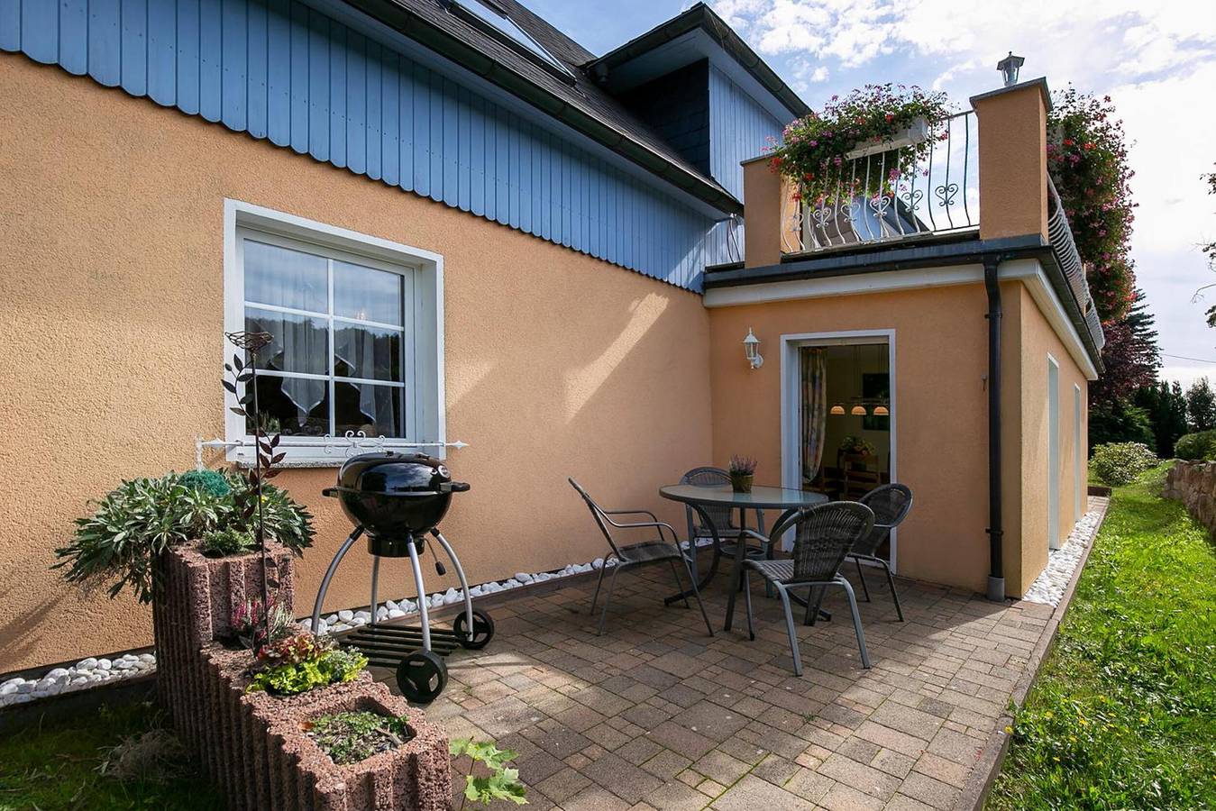 Ganze Wohnung, Pension 'Schmidt' mit Seeblick, privater Terrasse und Wlan in Bad Brambach, Chemnitz und Umgebung