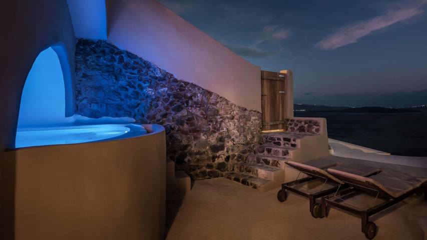 Villa pour 4 personnes, avec vue sur l’océan à Oia