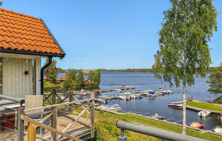 Ferienhaus für 2 Personen, mit Seeblick und Terrasse sowie Garten in Östergötland - 4