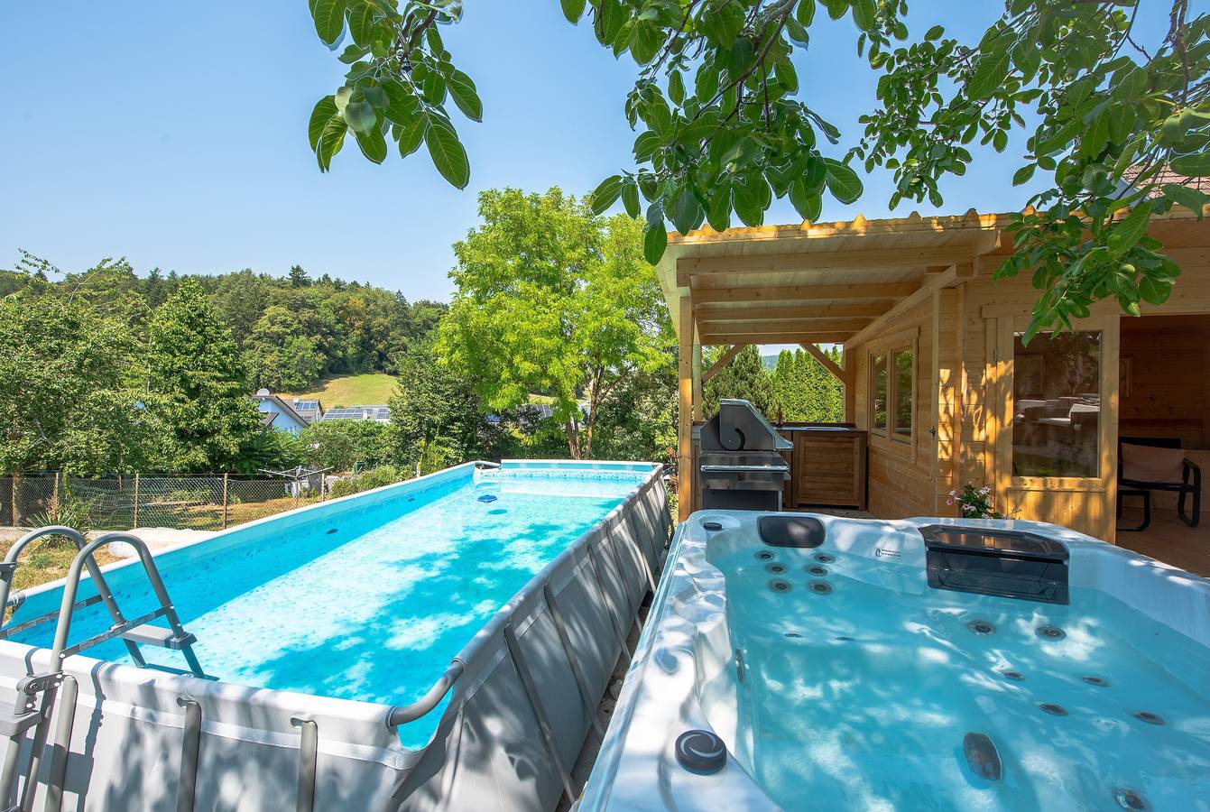 Ganze Wohnung, Ferienwohnung 'Appartement Bergblick' mit Gemeinschafts- Terrasse, Sauna, Whirlpool und Pool. in Stockach, Landkreis Konstanz
