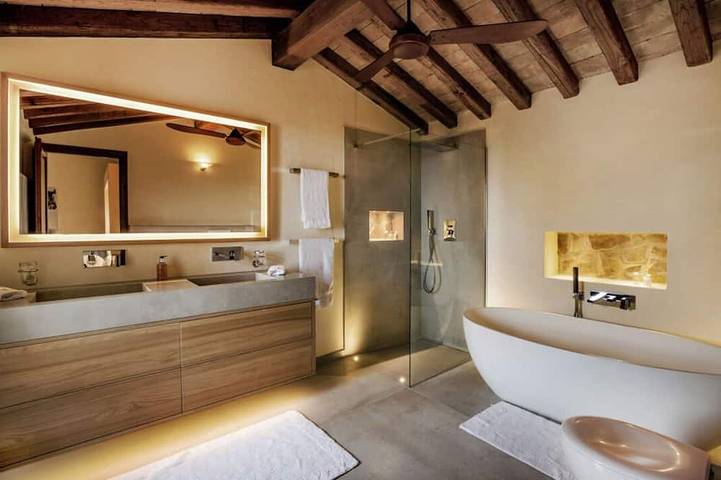 Ferienhaus für 4 Personen, mit Garten und Pool sowie Balkon, mit Haustier in Roccalbegna - 4