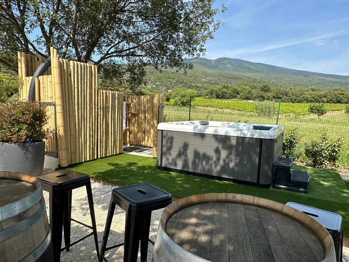 Ferienhaus für 6 Personen, mit Garten und Whirlpool sowie Pool in Bédoin - 4