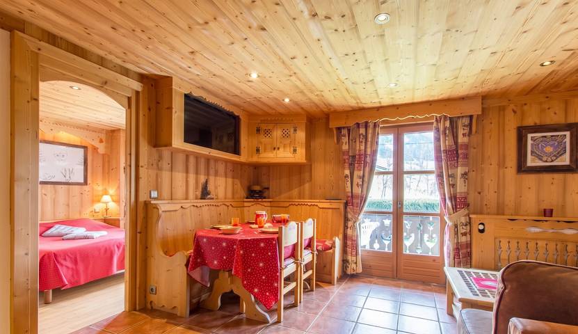 Appartement entier, Appartement confortable à Megève | 46m² | Vue sur montagne in Megève, Pays du Mont-Blanc