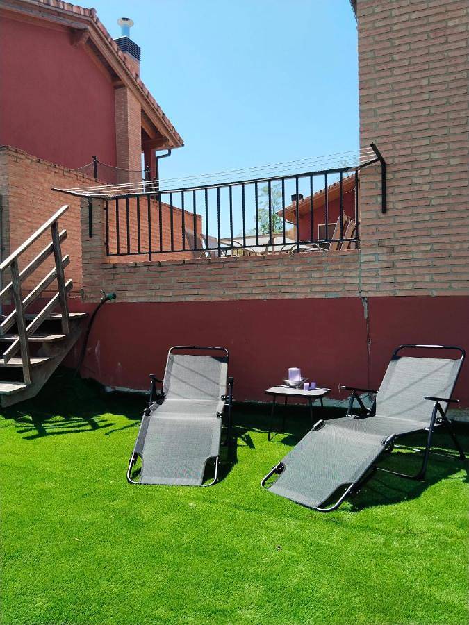 Apartamento para 8 personas, con jardín y vistas en Rioja Alavesa