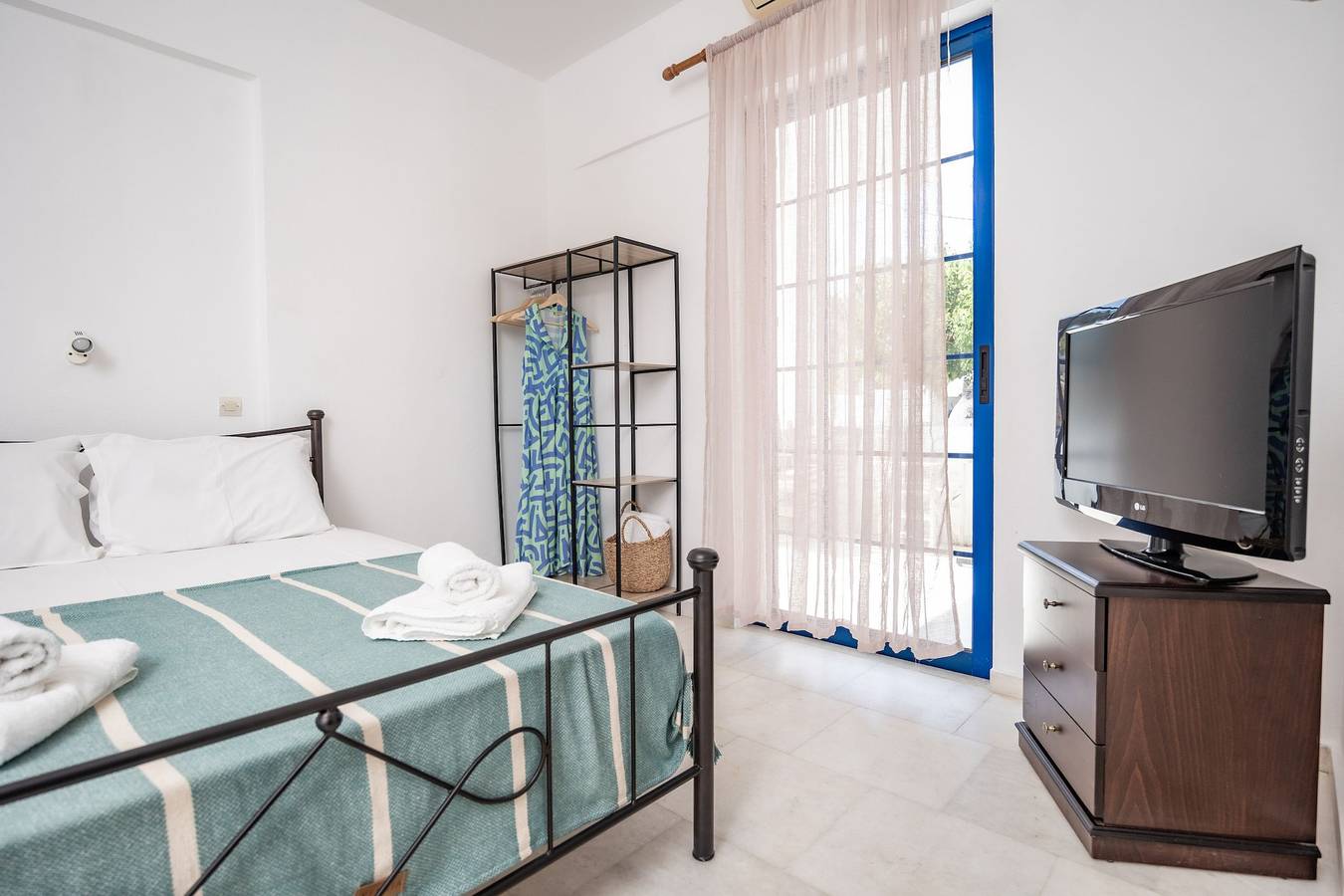 Ganze Wohnung, Ferienwohnung für 4 Personen mit Balkon in Kykladen