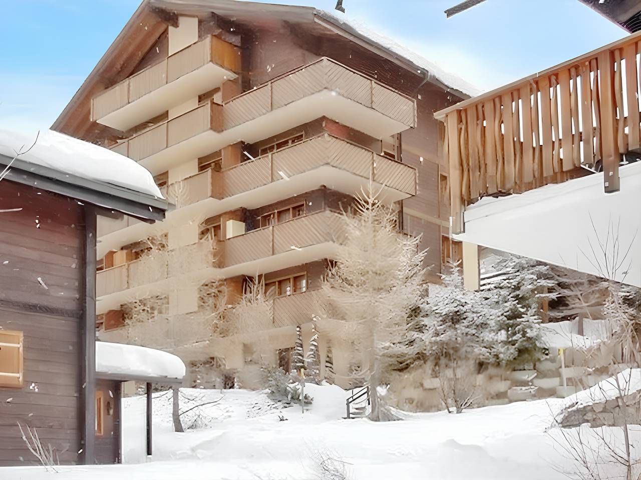 Geheel appartement, Gezellig appartement in Bellwald 80 m² met bergzicht in Bellwald, Goms