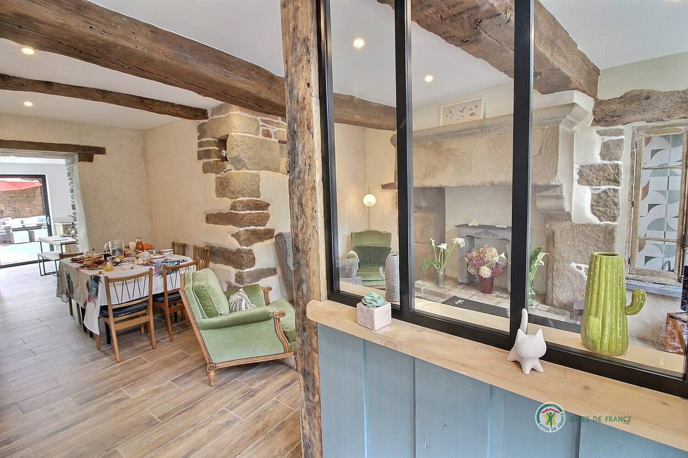 La Maison de Lisette in Tréguier, Rosa Granitküste