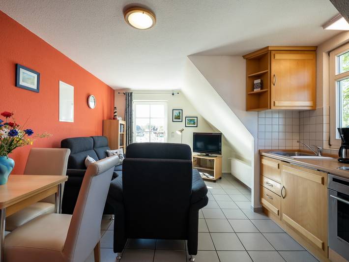 Geheel vakantieappartement, Vakantieappartement voor 3 personen met balkon in Prerow, Schiereiland Fischland - Darss - Zingst