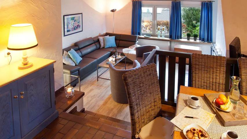 Ferienhaus für 6 Personen, mit Terrasse und Garten