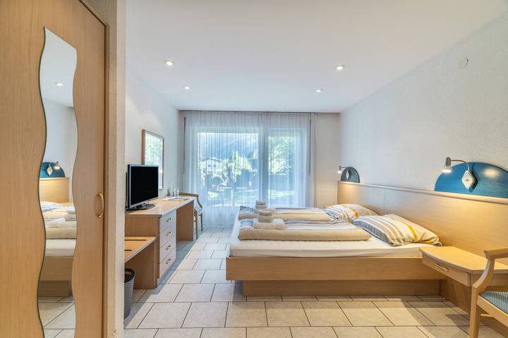 Ferienwohnung für 2 Personen, mit Garten und Sauna in Schruns-Tschagguns