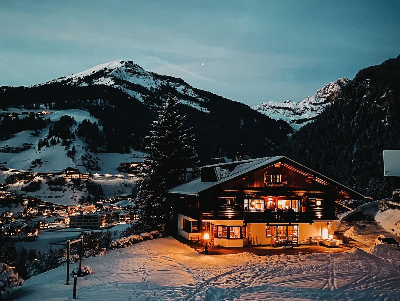 Ganze Ferienwohnung, B&B - Pra Ronch Mountain Chalet - "Gardis" Doppel/Dreibettzimmer 30 qm in La Selva, Wolkenstein