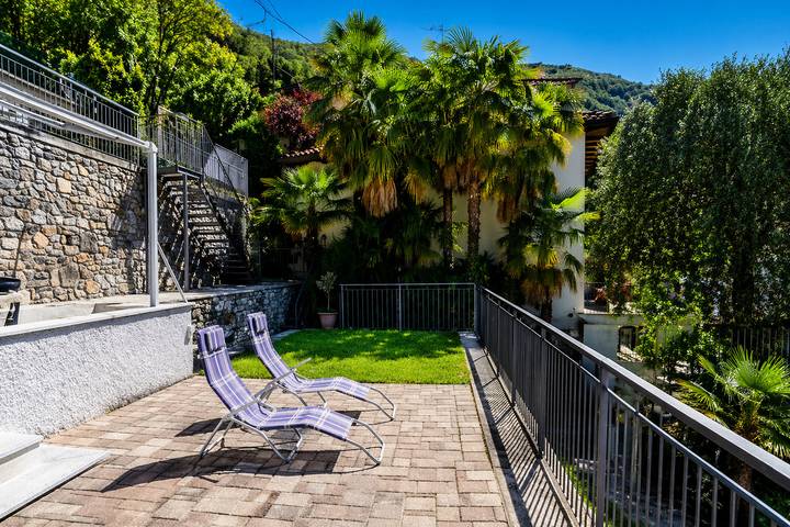 Ferienwohnung für 2 Personen, mit Balkon und Terrasse sowie Garten und Seeblick in Lago Maggiore (Lombardei) - 3