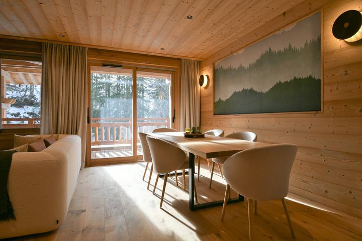 Chalet pour 8 personnes, avec balcon dans Chinaillon - 3