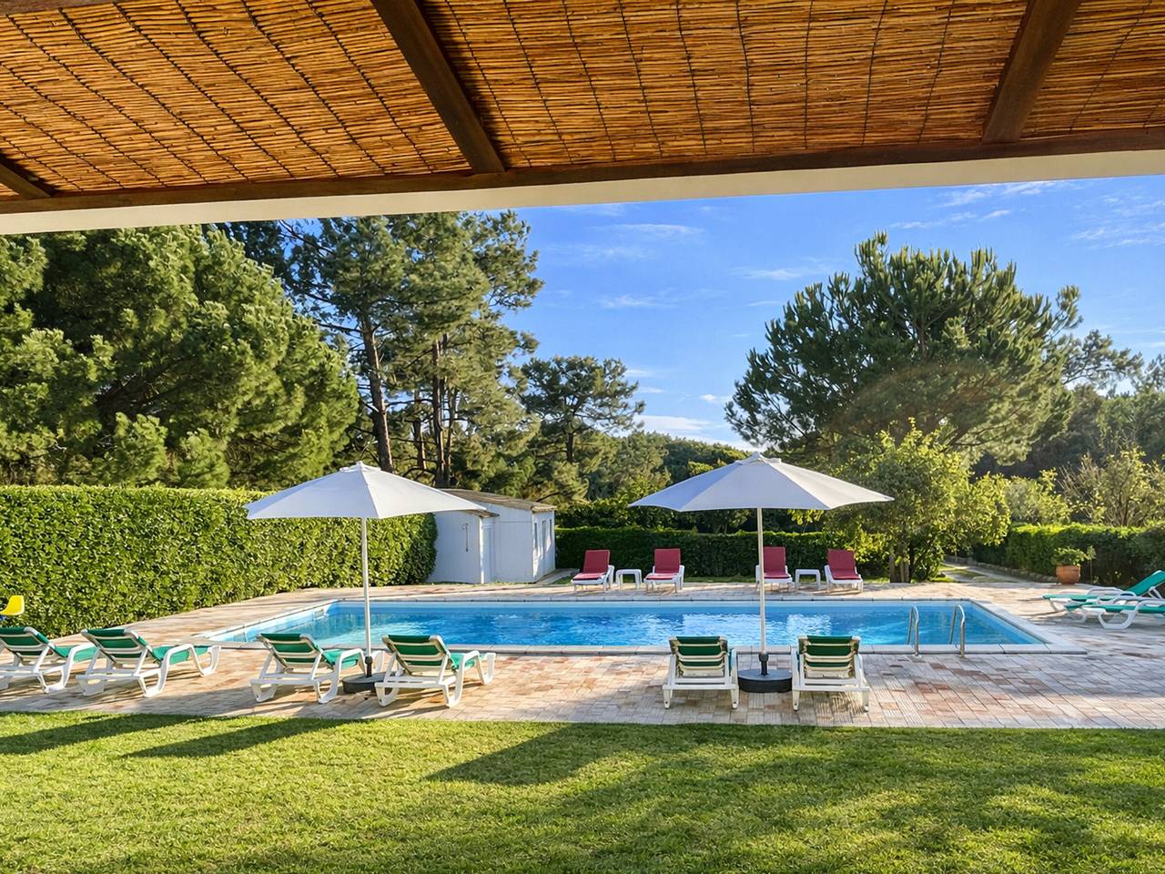 Luxuriöse Villa in Vilamoura für 12 Personen mit privatem Pool und Garten in Quarteira, Faro Distrikt