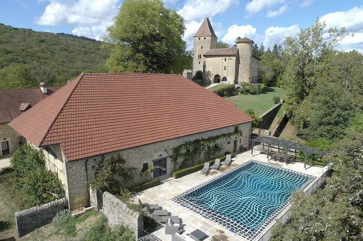 Château pour 19 personnes dans le Jura - 4
