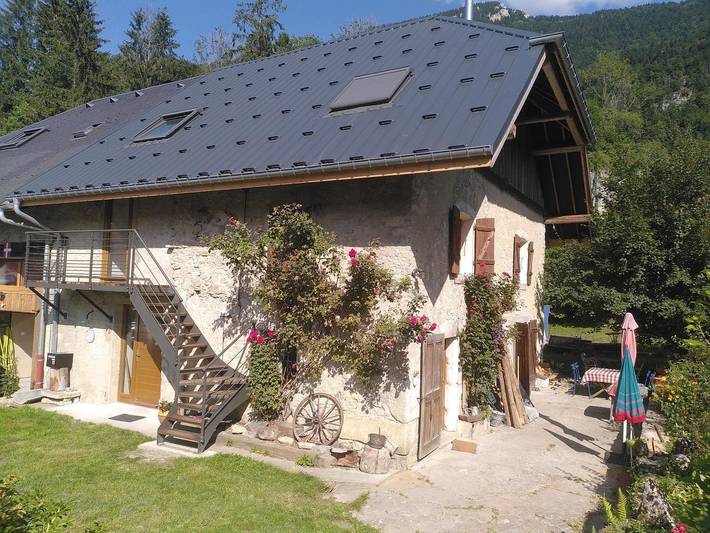 Gîte pour 4 personnes, avec jardin dans Parc naturel régional de la Chartreuse