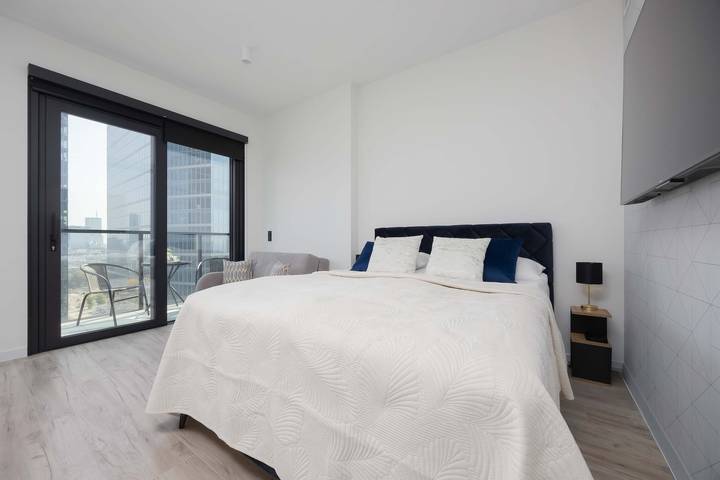 Apartamento estúdio para 3 pessoas, com varanda/terraço na Polónia