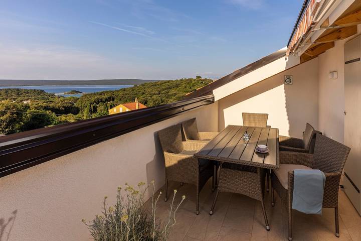 Ferienwohnung für 5 Personen, mit Balkon/Terrasse