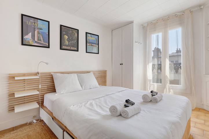 Appartement entier, Bm Appartement avec terasse avec vu sur montmartre in Paris, Île de France