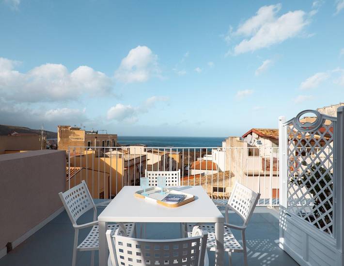Gîte pour 4 personnes, avec Balcon à Castellammare del Golfo - 2