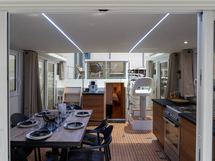 Péniche pour 7 personnes dans Saône-et-Loire