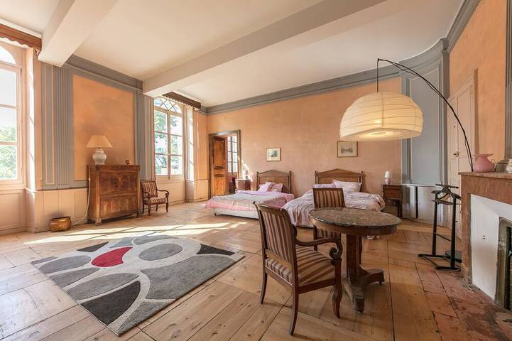 Château pour 16 personnes, avec jardin dans le Gers - 3