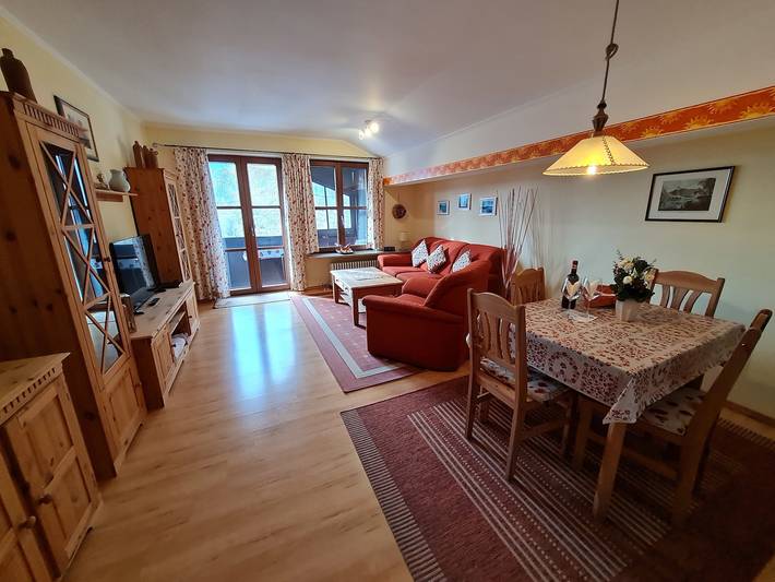 Ferienwohnung für 4 Personen, mit Garten und Sauna sowie Balkon im Tölzer Land - 4