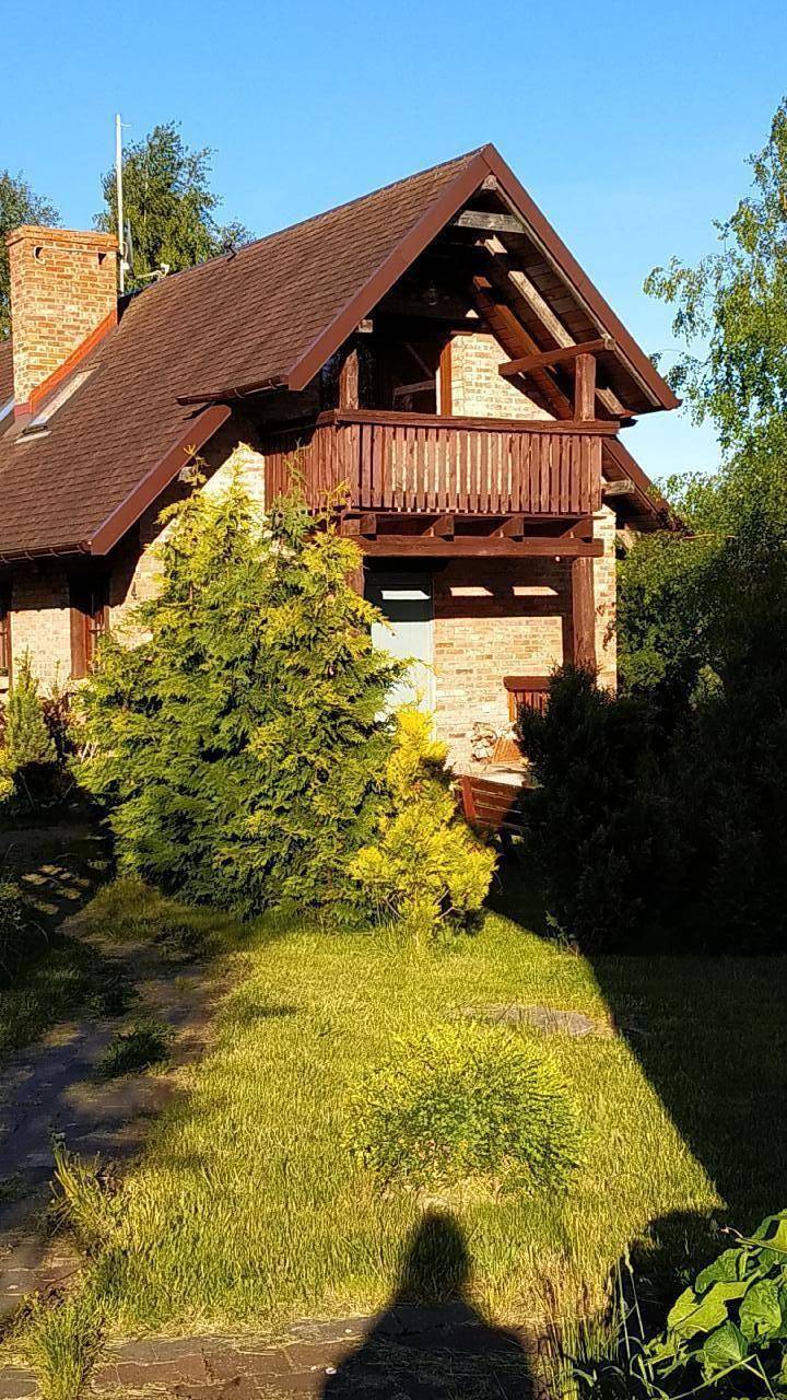 Ferienhaus mit privatem Balkon in Dębina, Garder See (Polen)