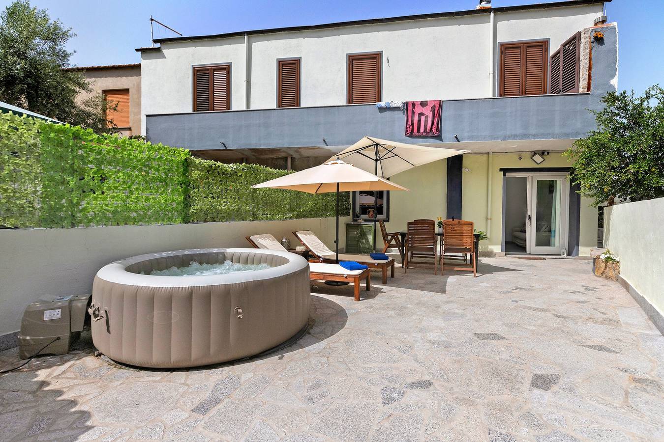 Ferienhaus 'Casa Campitanesu' mit Bergblick, privatem Garten und Wlan in Viddalba, Sassari Provinz