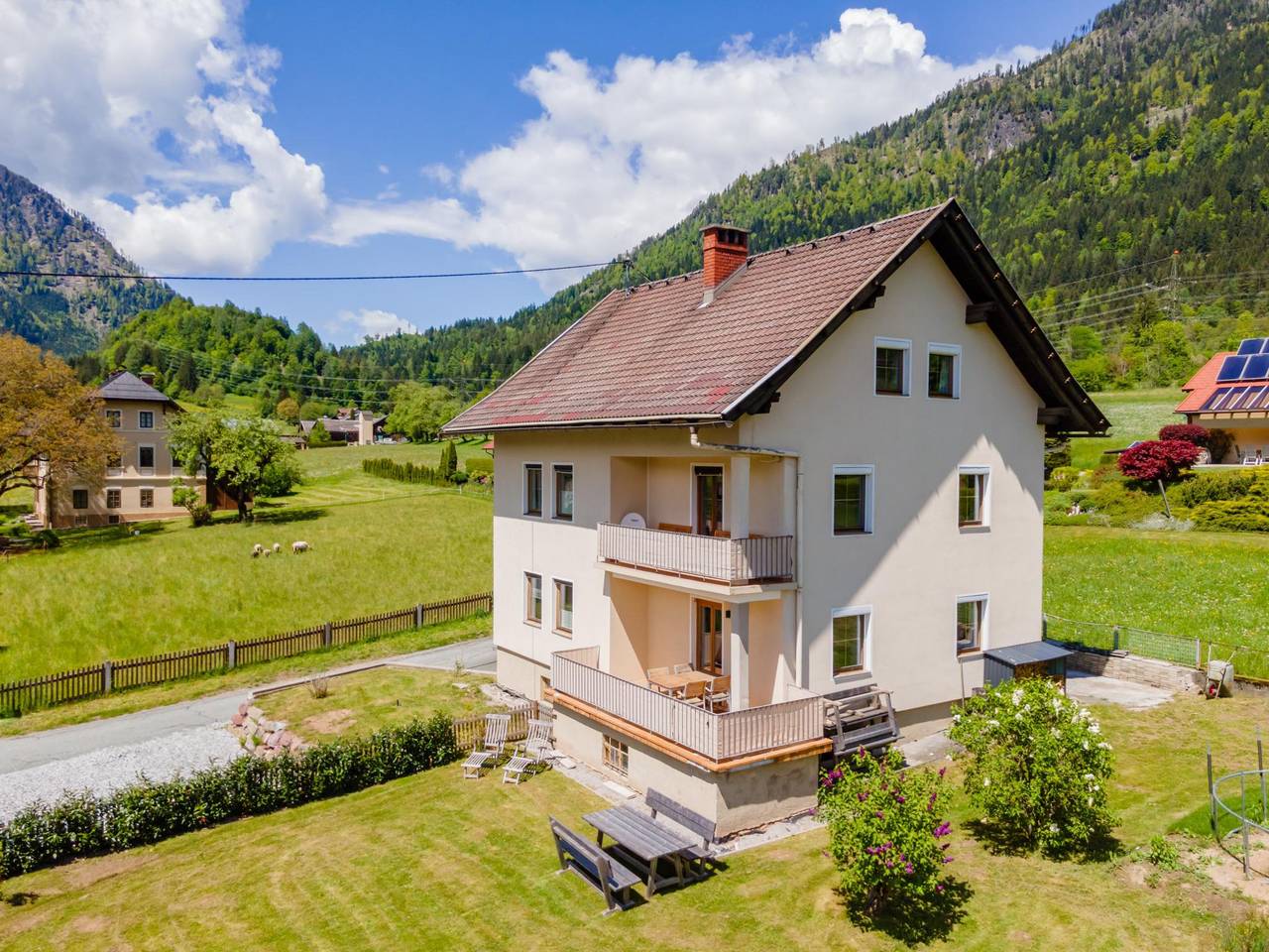 Ganze Wohnung, Wohnung in freistehendem Haus anbei Skigebiet in Kötschach-Mauthen, Bezirk Hermagor