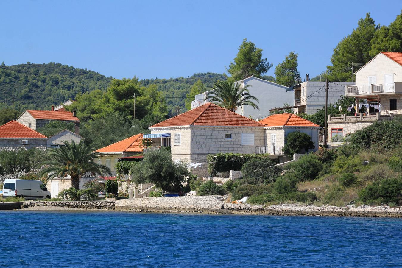 Ganze Wohnung, 1-Zimmer-Ferienwohnung am Strand Lumbarda, Korcula A-9330-b in Lumbarda, Korcula