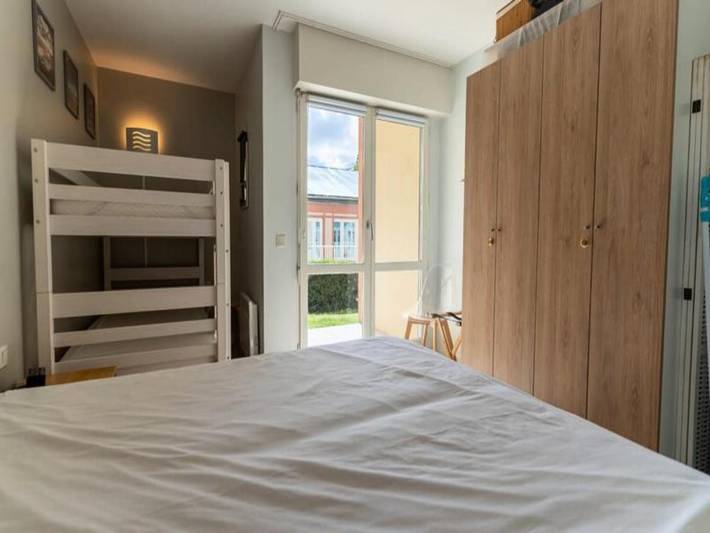 Location de vacances pour 4 personnes, avec piscine et balcon, adapté aux familles au Touquet-Paris-Plage