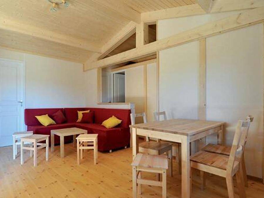 Camping du Domaine de Massereau - Chalet 6 persons - Chalet | Classic | 3 Bedrooms | 6 Pers | Raised terrace | 1 Bathroom | Air conditioning in Sommières, Mediterranean Coast (France)
