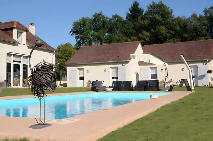 Bed and Breakfast 'Aestivum' con Terraza Privada, Jardín Compartido y Wi-Fi in Gabillou, Périgord Noir