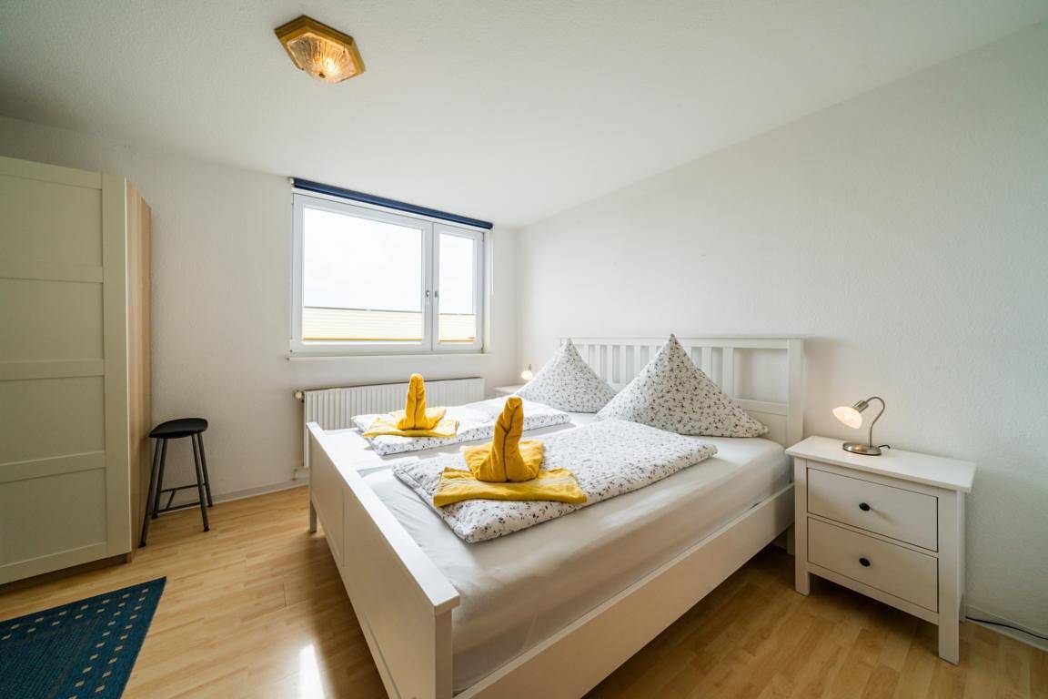 Ganze Wohnung, Ferienwohnung 'Appartement Uitkieck' mit Meerblick, Gemeinschaftsterrasse und Wi-Fi in Borkum