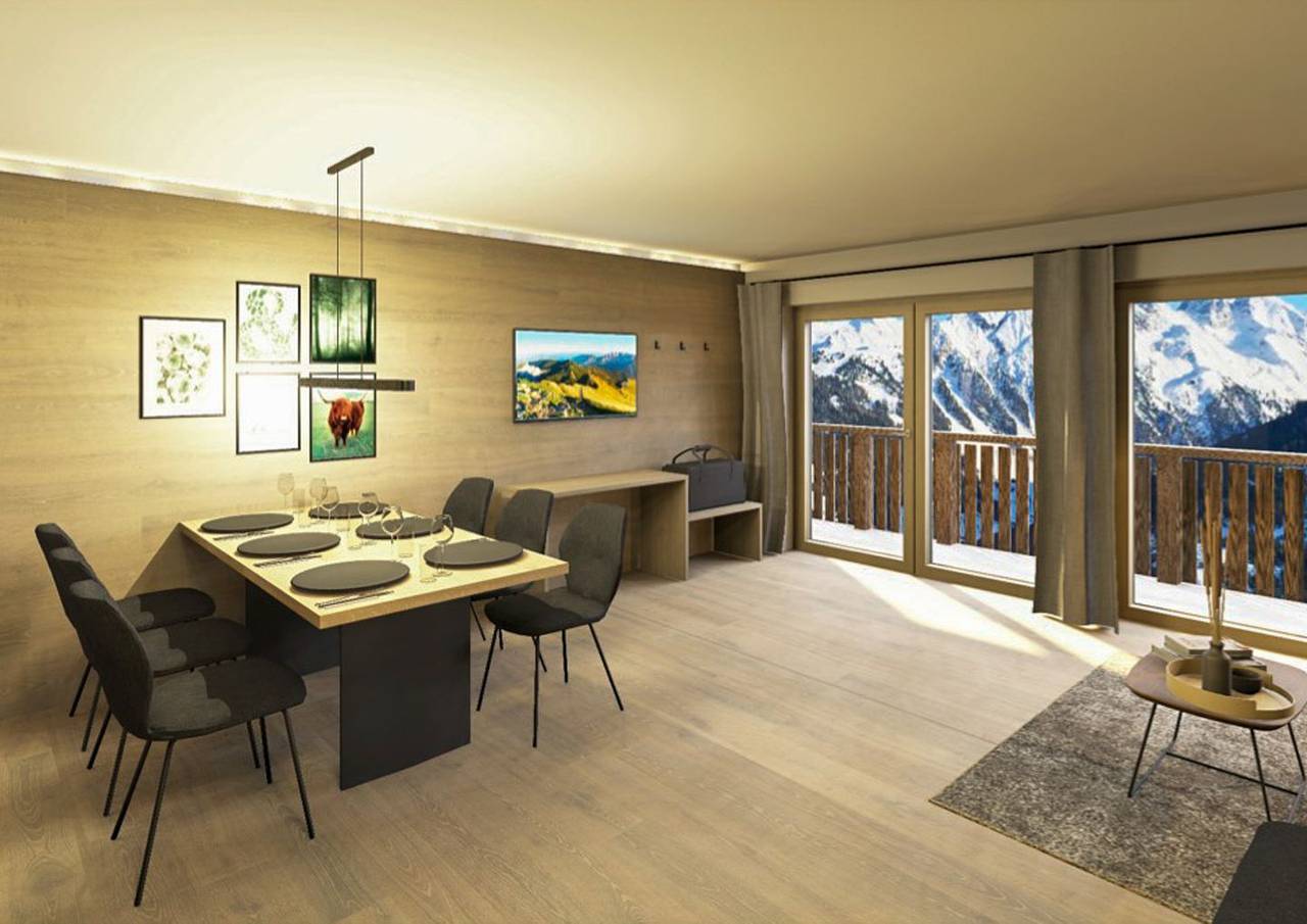Ganze Wohnung, Weitblick Zugspitze – Alpines Design & Panorama für 4 Personen in Farchant, Bayerische Alpen