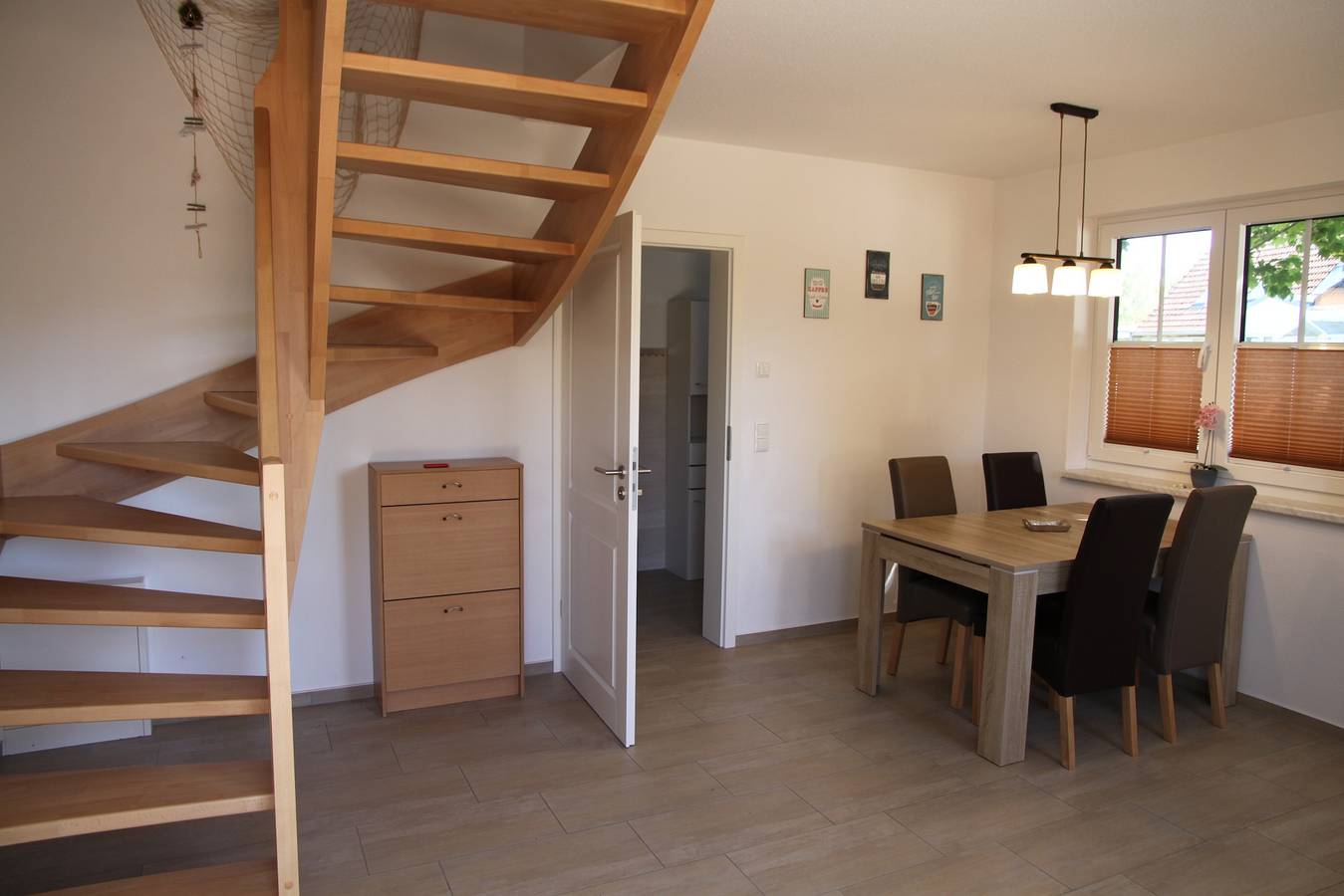Casa de vacaciones 'Ferienhaus 2' con terraza privada, jardín compartido y Wi-Fi in Lubmin, Vorpommern Greifswald