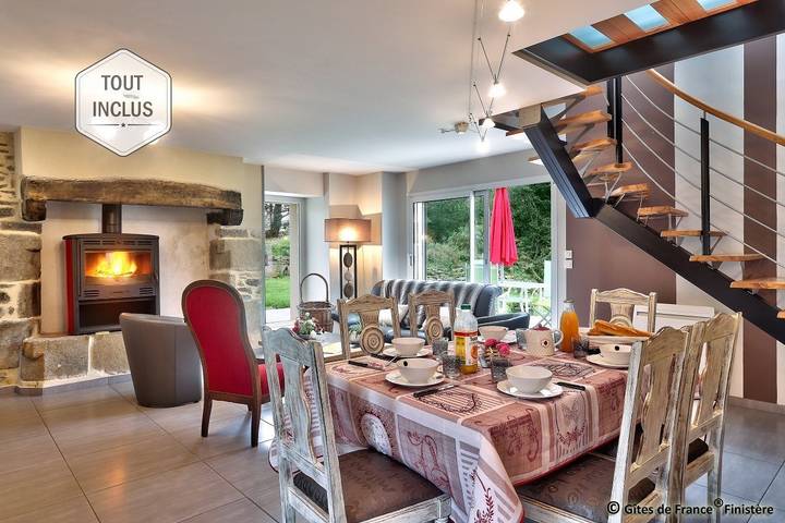 Casa de huéspedes para 6 personas, con terraza y jardín - 1