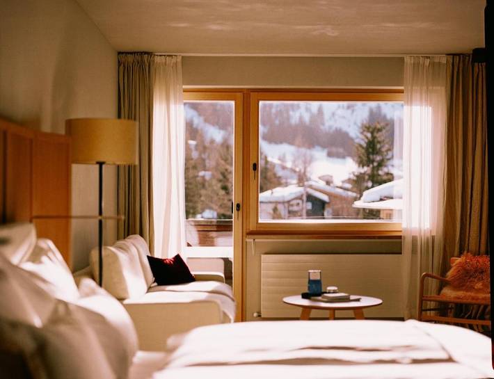 Hotel für 4 Personen, mit Ausblick und Garten sowie Sauna in Lech am Arlberg