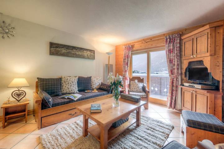 Apartamento entero, Apt Bellachat10 for 4 w/ pool & 120m to lift in Les Houches, Macizo del Mont Blanc