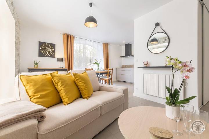 Gîte pour 4 personnes, avec jardin et terrasse