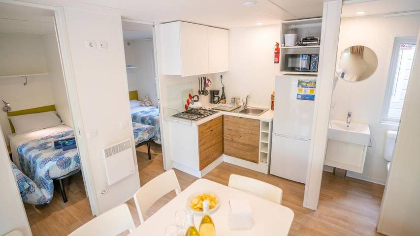 Camping für 6 Personen, mit Pool und Terrasse sowie Kinderpool in Lanterna - 3