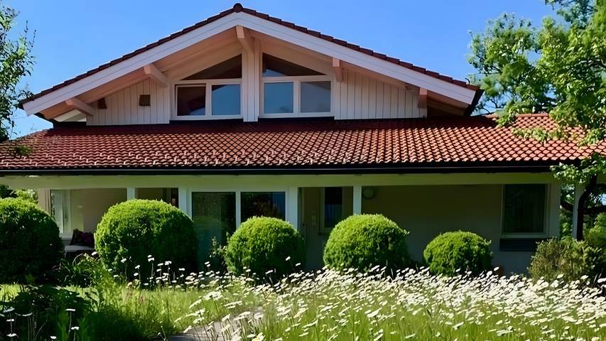 Ferienwohnung für 4 Personen, mit Garten