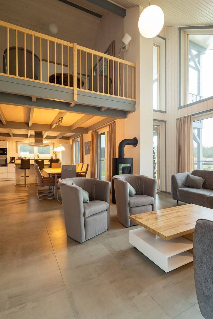 Ferienhaus für 8 Personen, mit Terrasse und Whirlpool sowie Garten und Sauna, mit Haustier in Mirow - 2