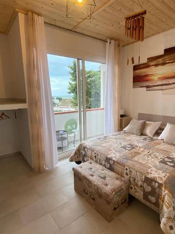 Gîte pour 2 personnes, avec balcon et vue, adapté aux familles à Peschici