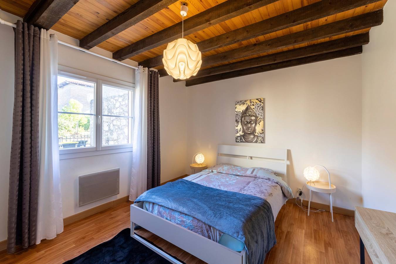 Tranquillité - Maison climatisée avec jardin in Clermont-Soubiran, Agen en omgeving
