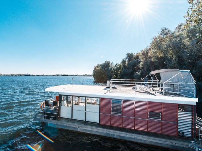 Hausboot für 2 Personen, mit Terrasse in Nordrhein-Westfalen