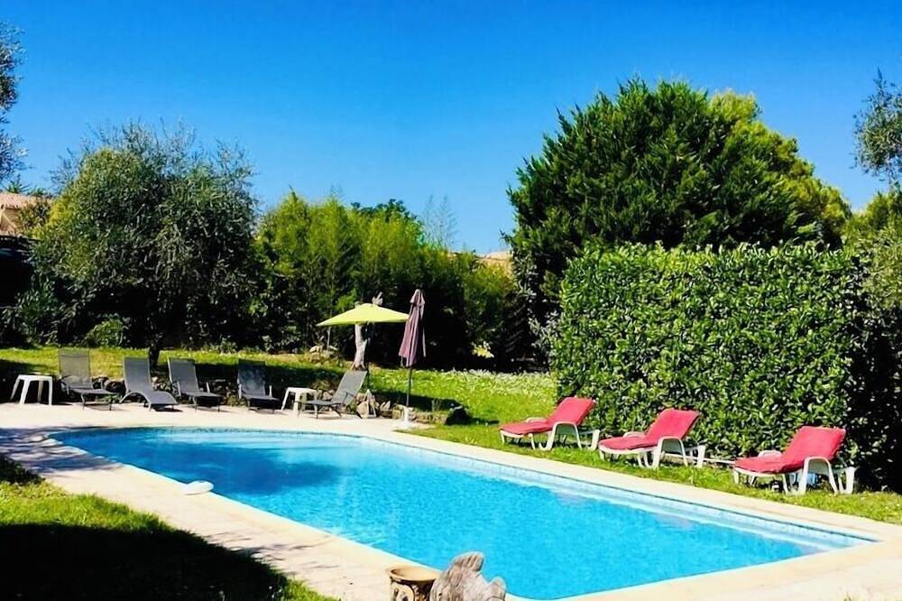 Charming house with air conditioning 5P+cottage +5P Heated pool Setting Provence in Montauroux, Mittelmeerküste (Frankreich)