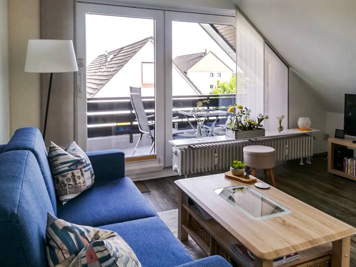 Ferienwohnung für 2 Personen, mit Balkon und Balkon/Terrasse - 1